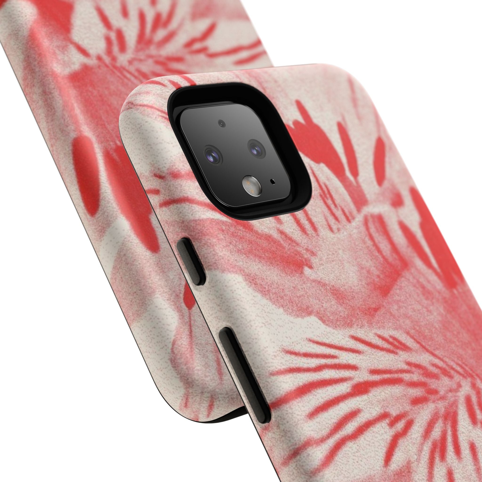 Red Floral Phone Case