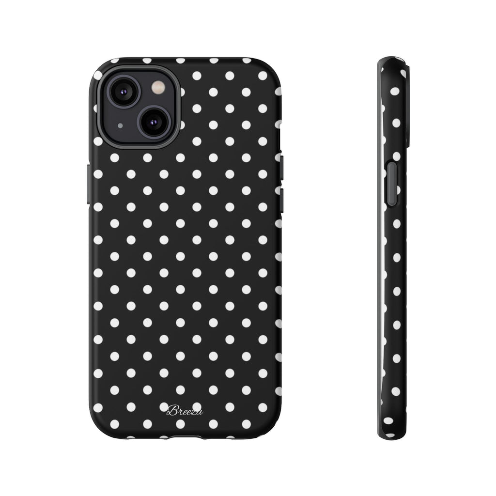 Black & White Polka Dot Phone Case