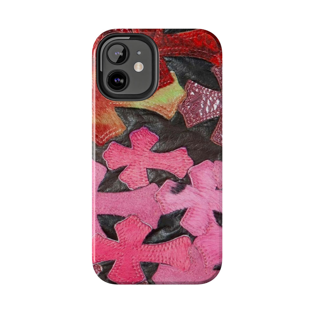 Pink Cross Phone Case