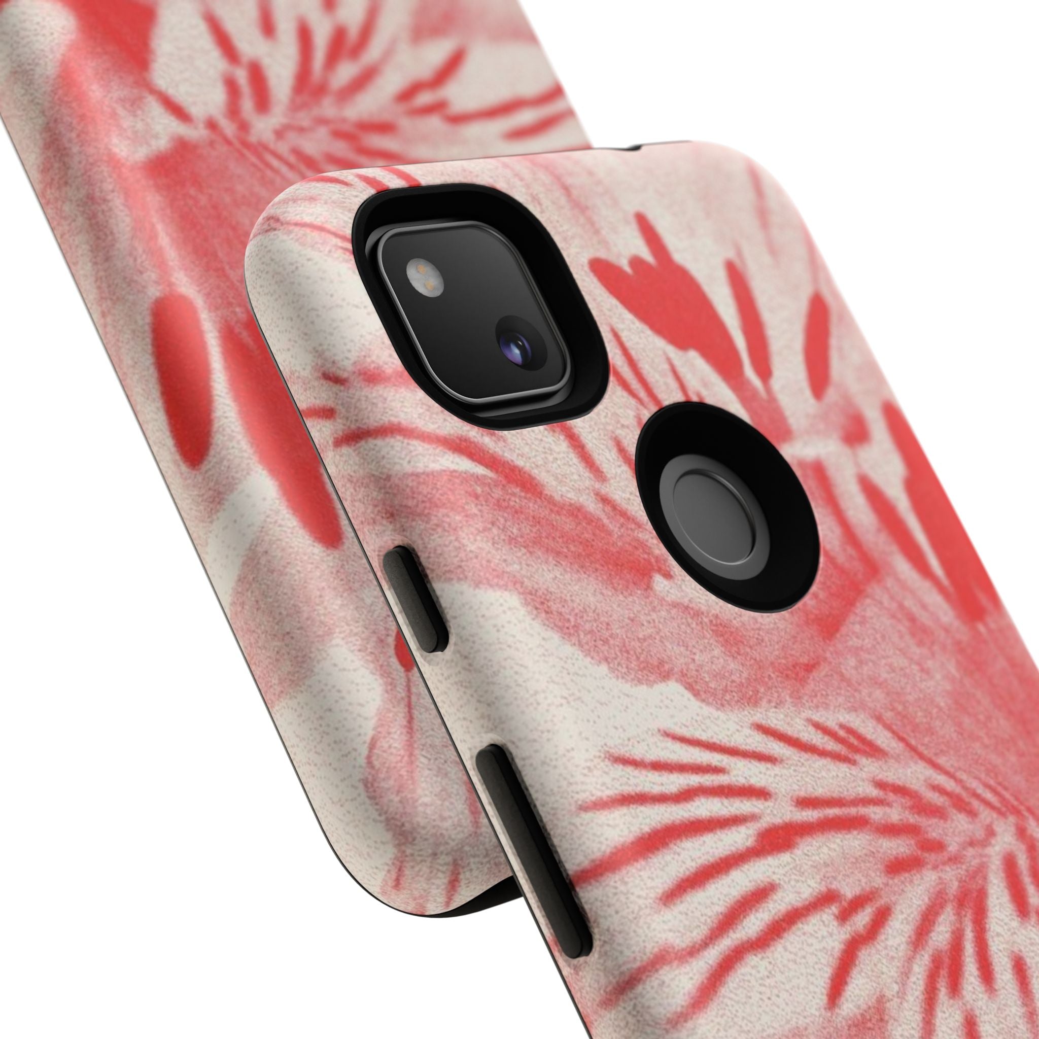 Red Floral Phone Case