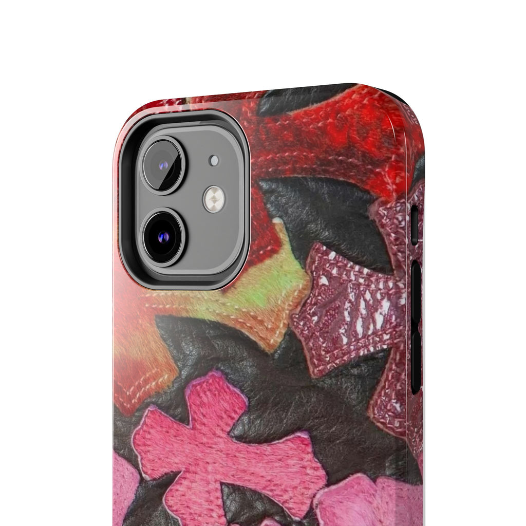 Pink Cross Phone Case