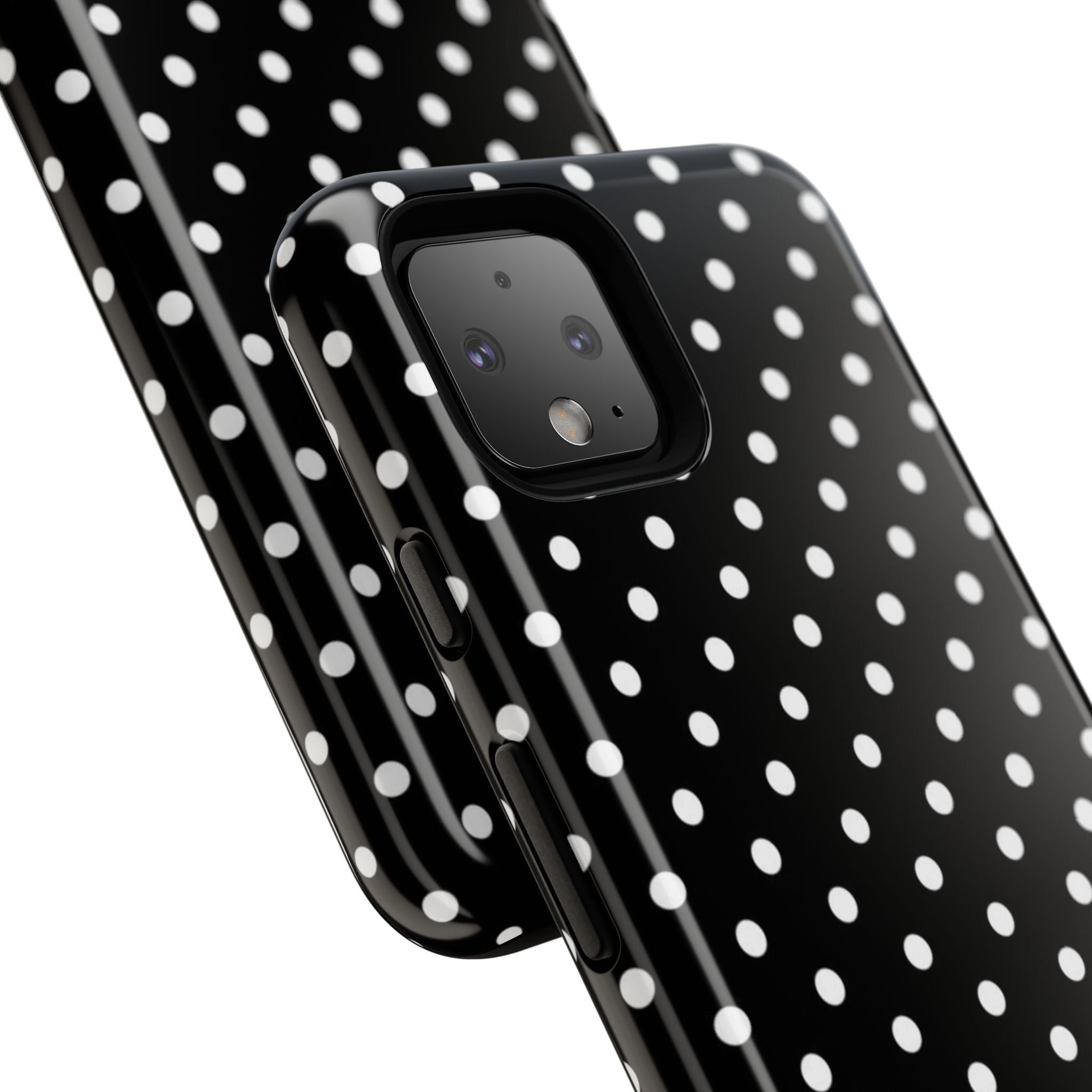 Black & White Polka Dot Phone Case