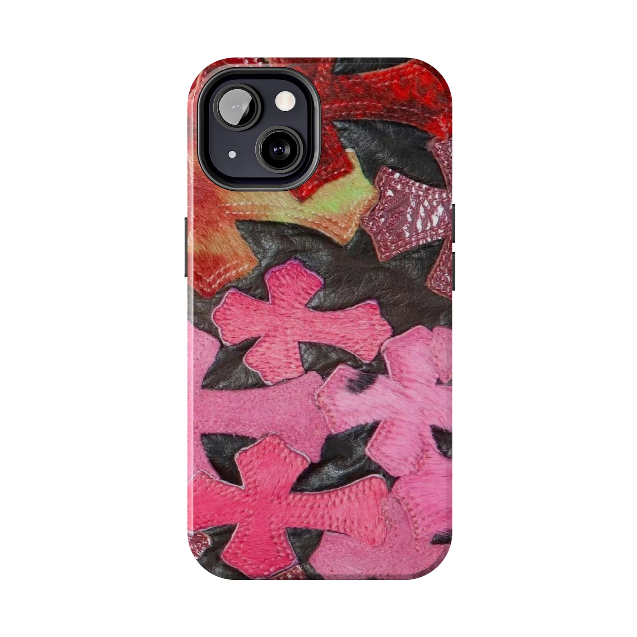 Pink Cross Phone Case