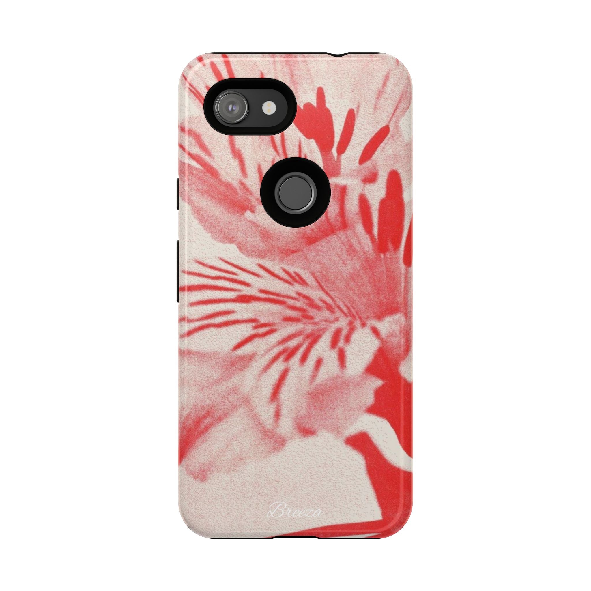 Red Floral Phone Case