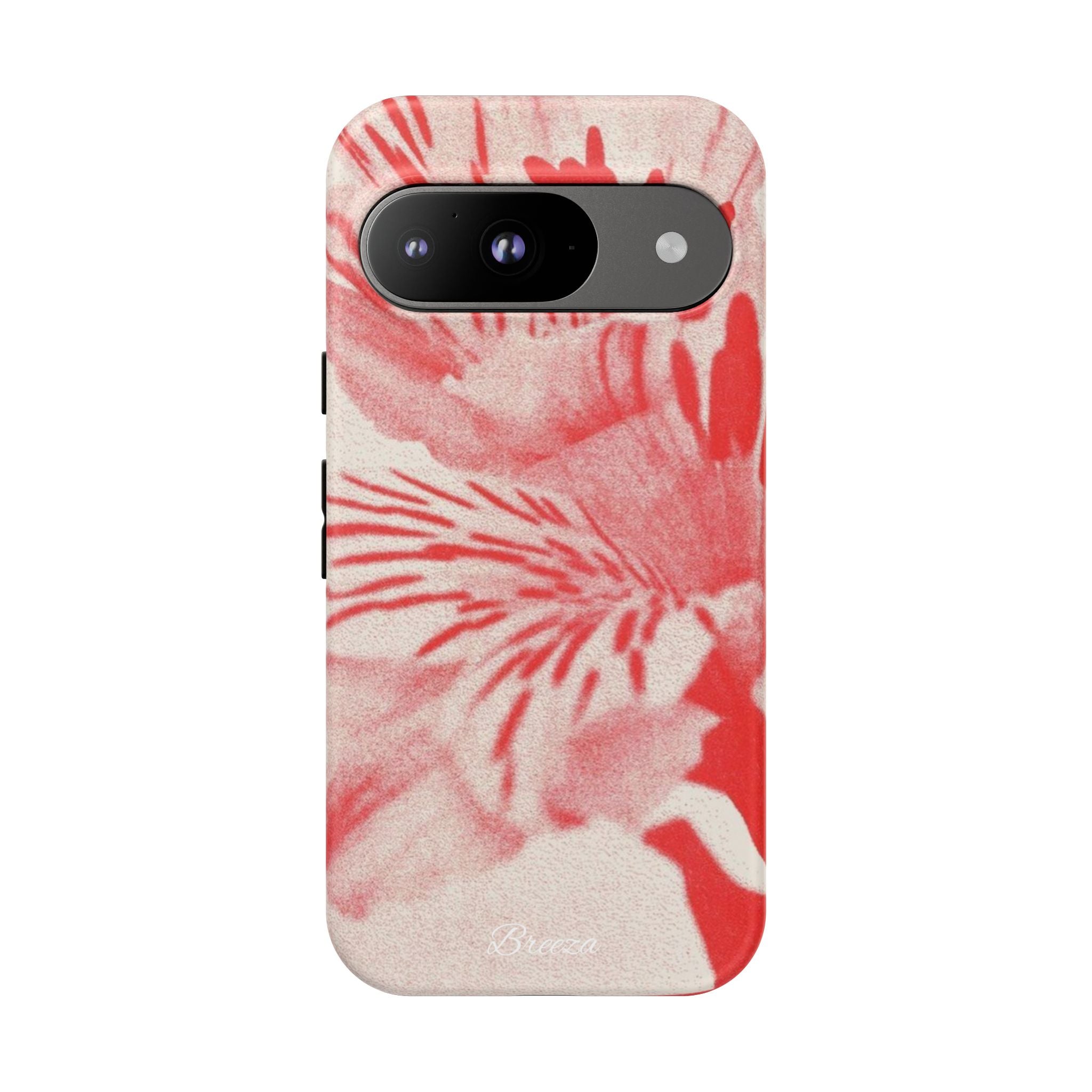 Red Floral Phone Case