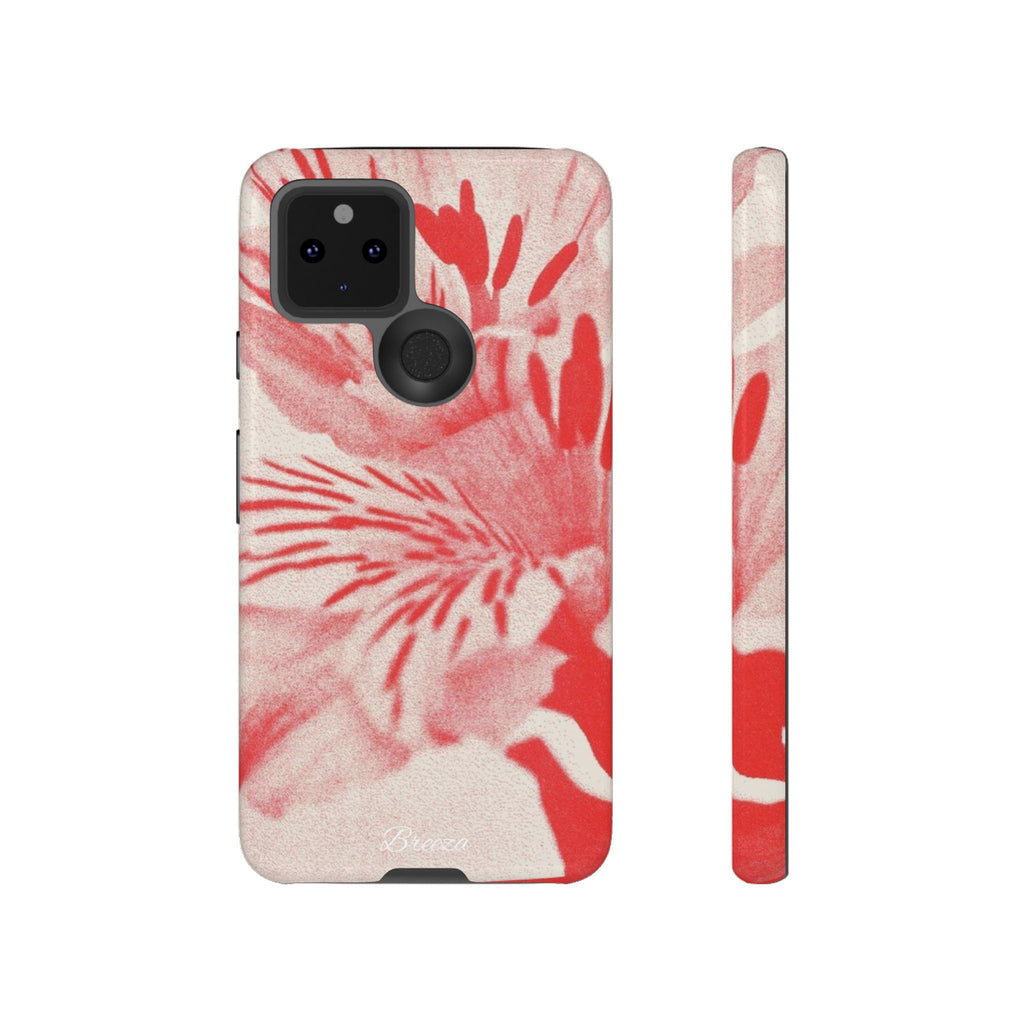 Red Floral Phone Case