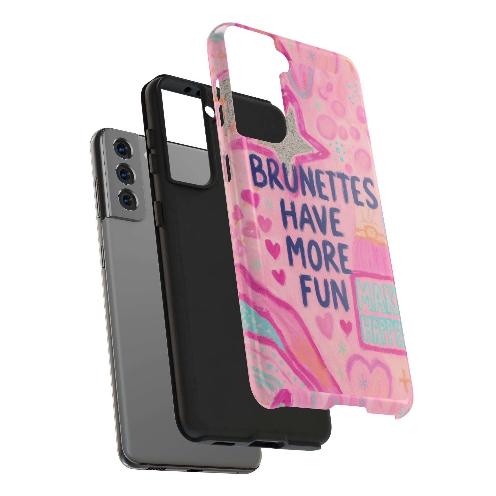 Brunettes Have More Fun Phone Case
