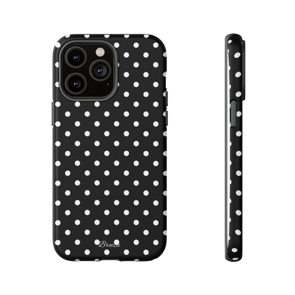 Black & White Polka Dot Phone Case