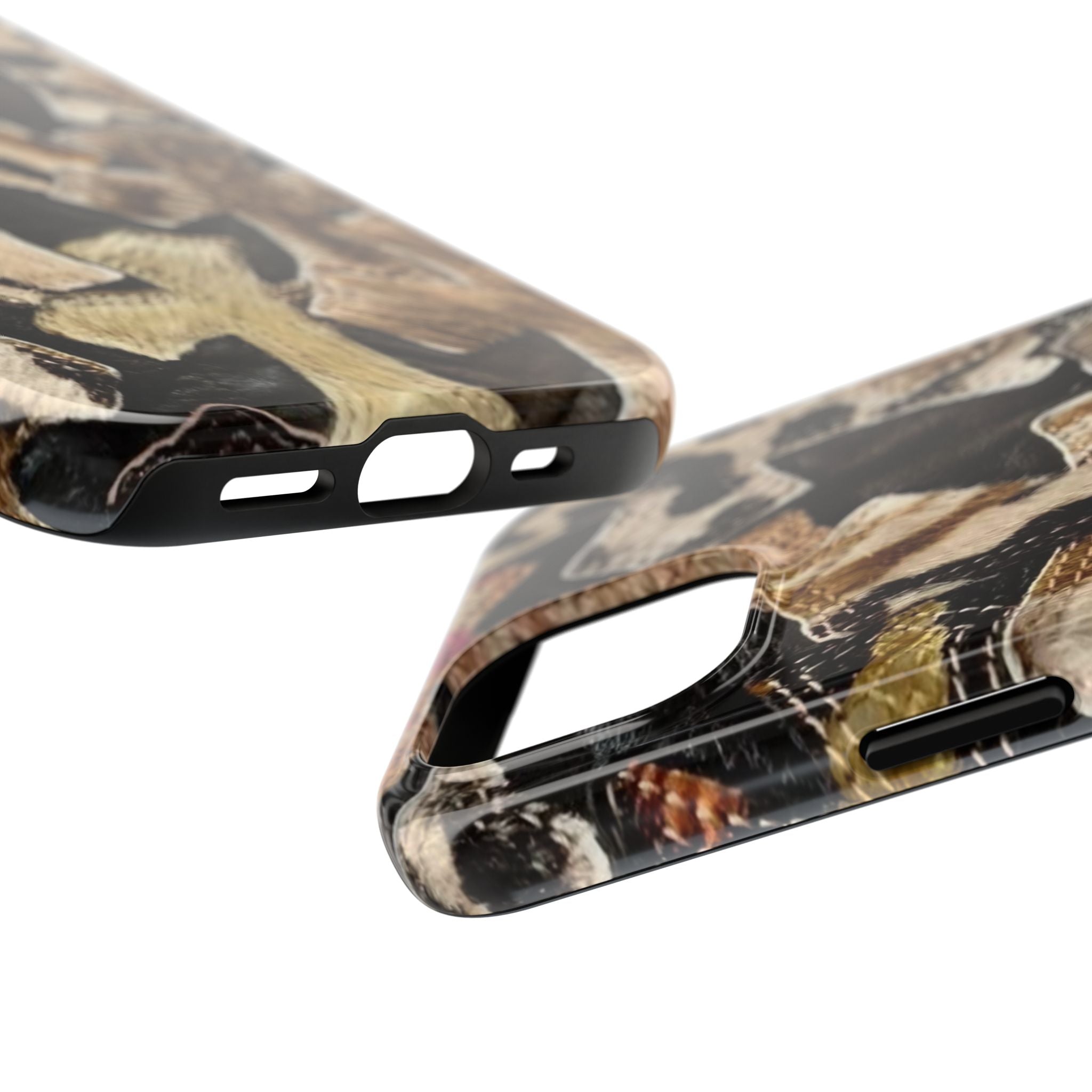 Chrome Heart Inspired Print Phone Case