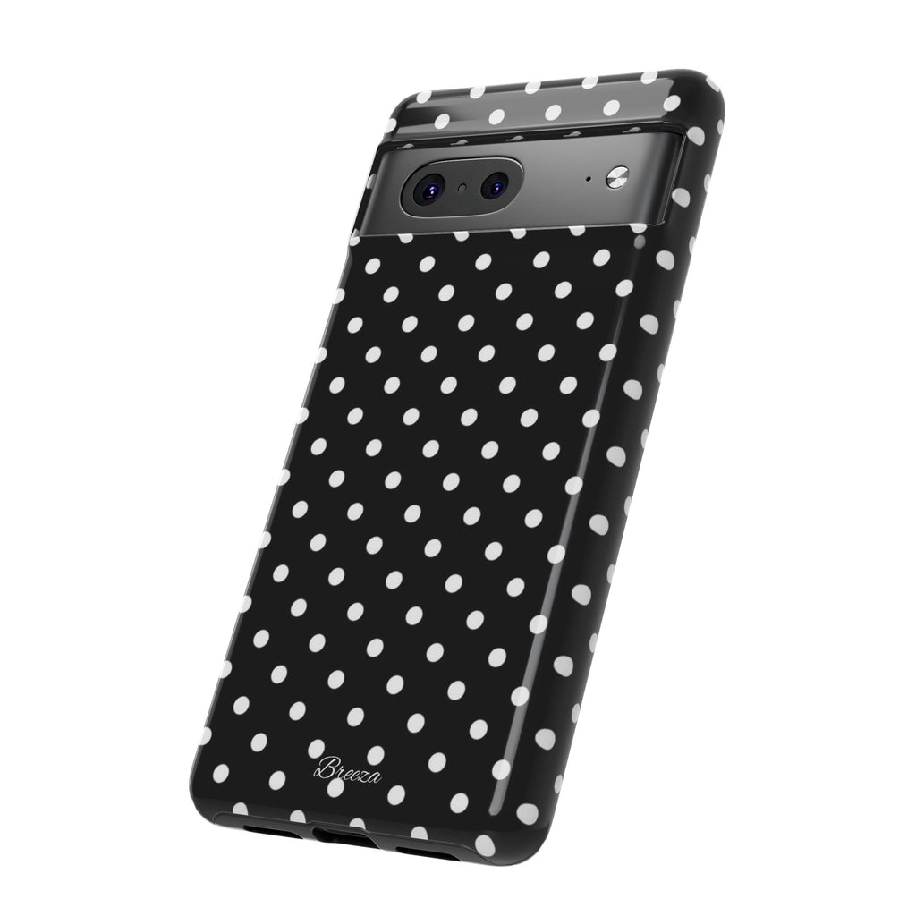 Black & White Polka Dot Phone Case