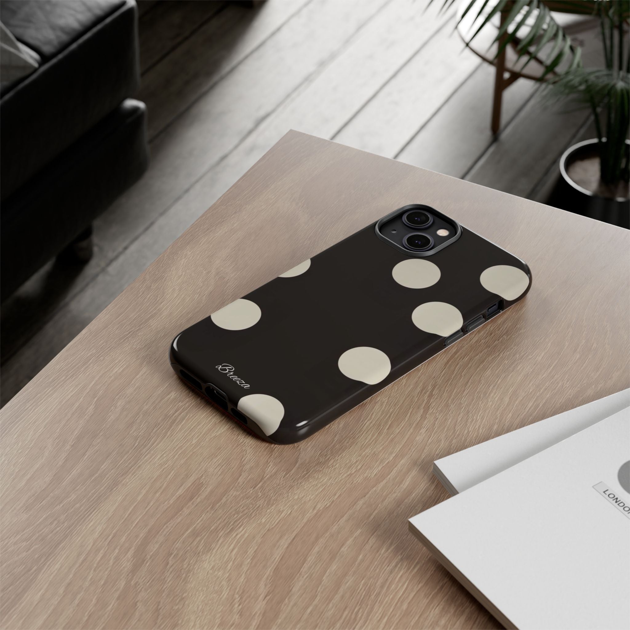 Stylish Polka Dot Phone Case