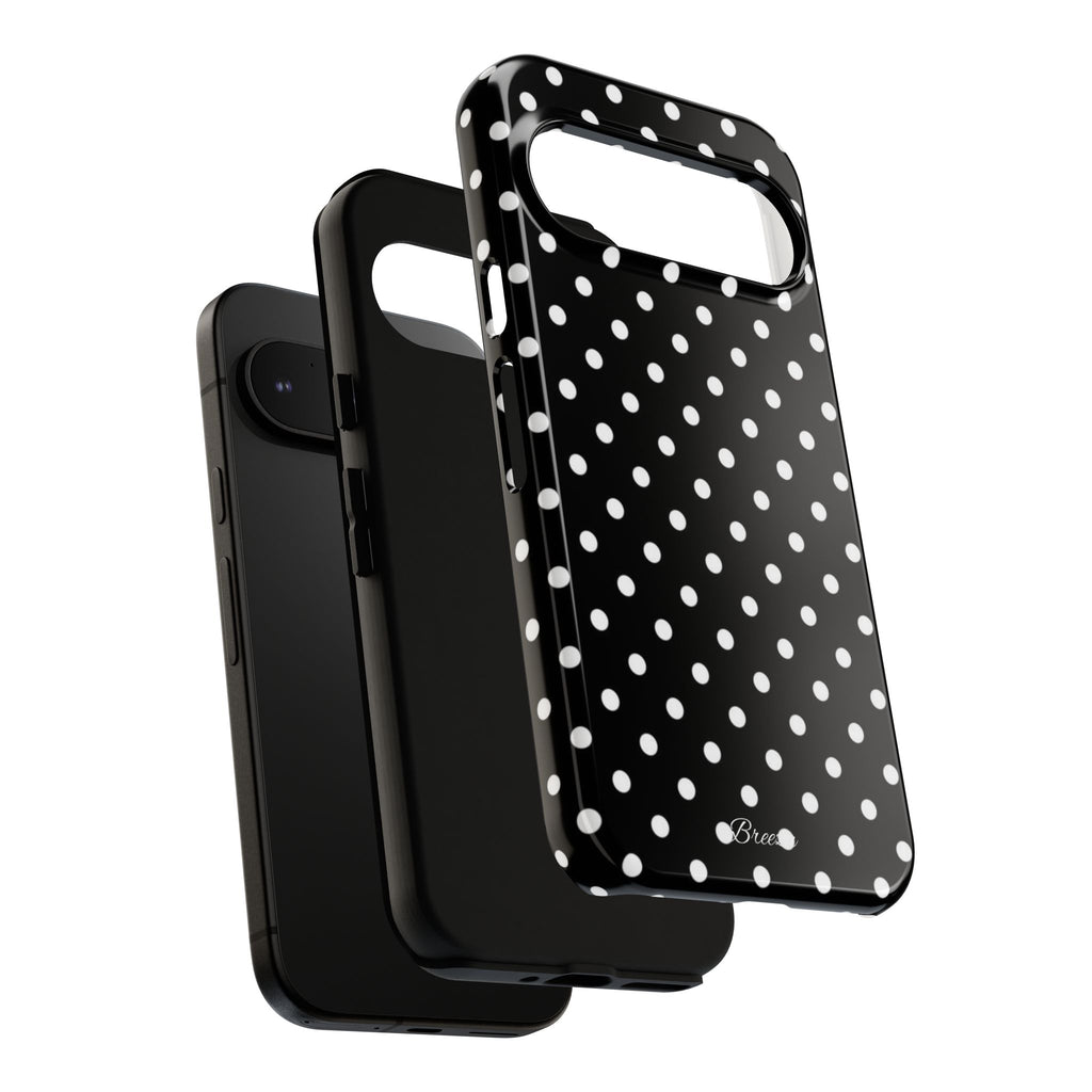 Black & White Polka Dot Phone Case