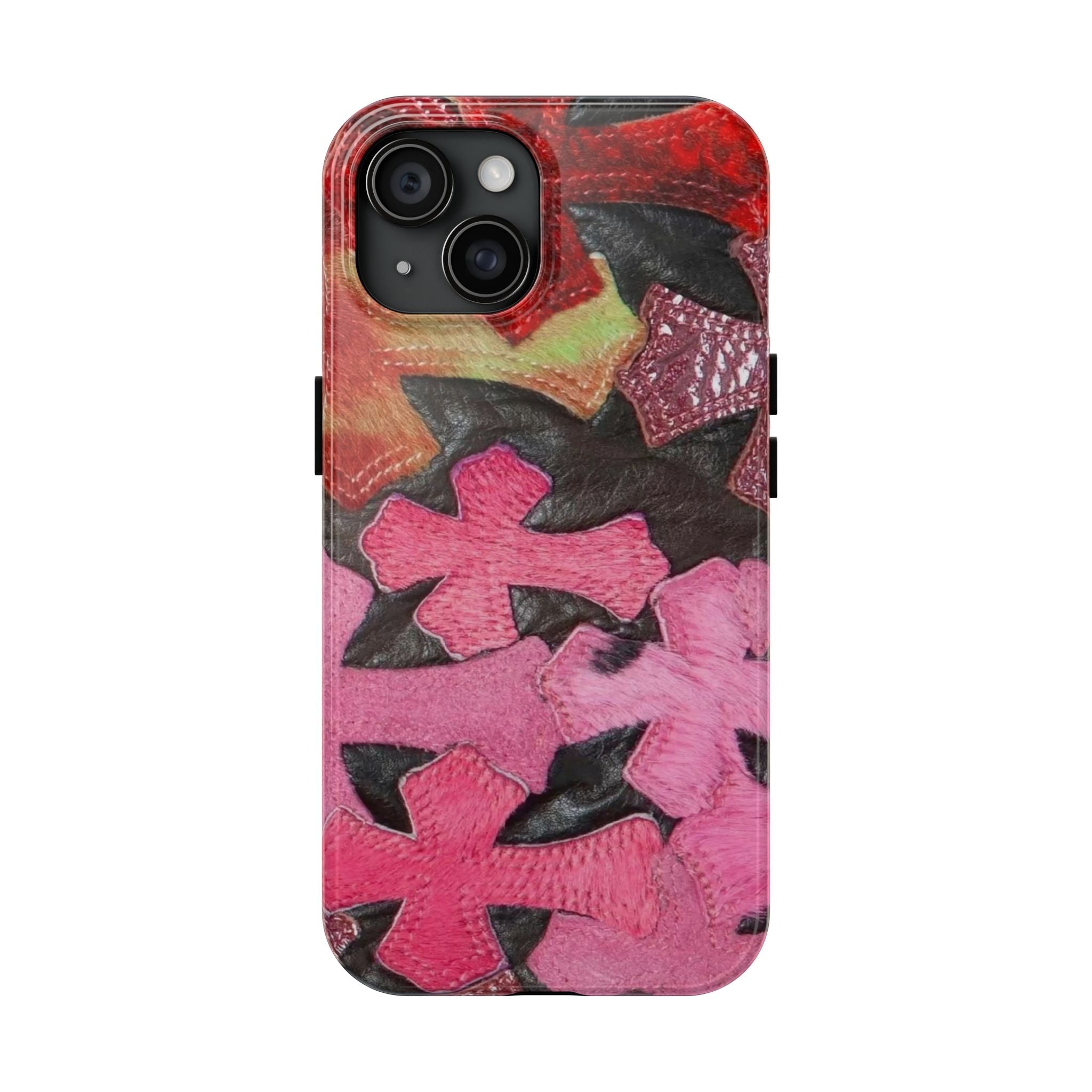 Pink Cross Phone Case
