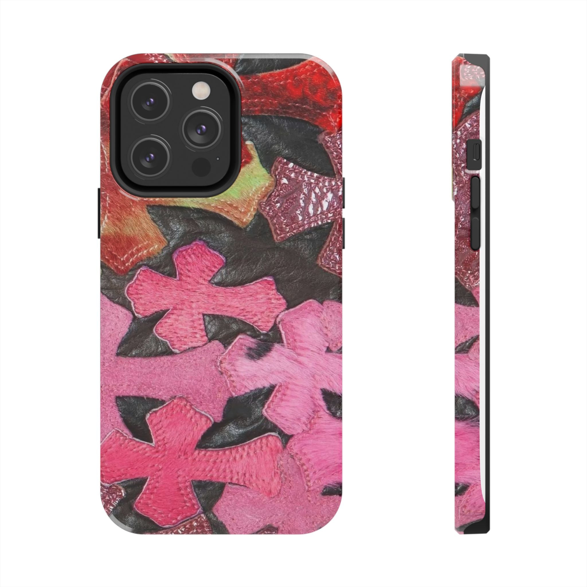 Pink Cross Phone Case