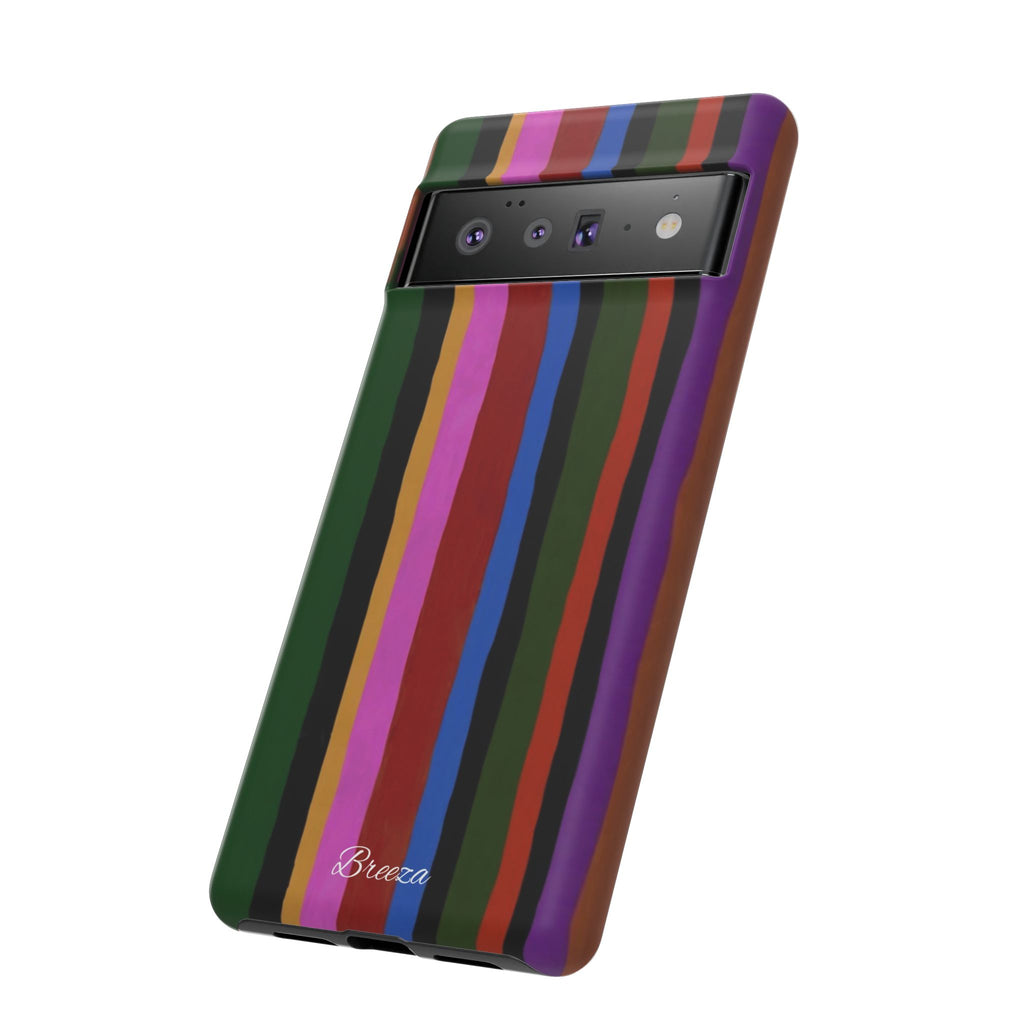 Colorful Striped Phone Case