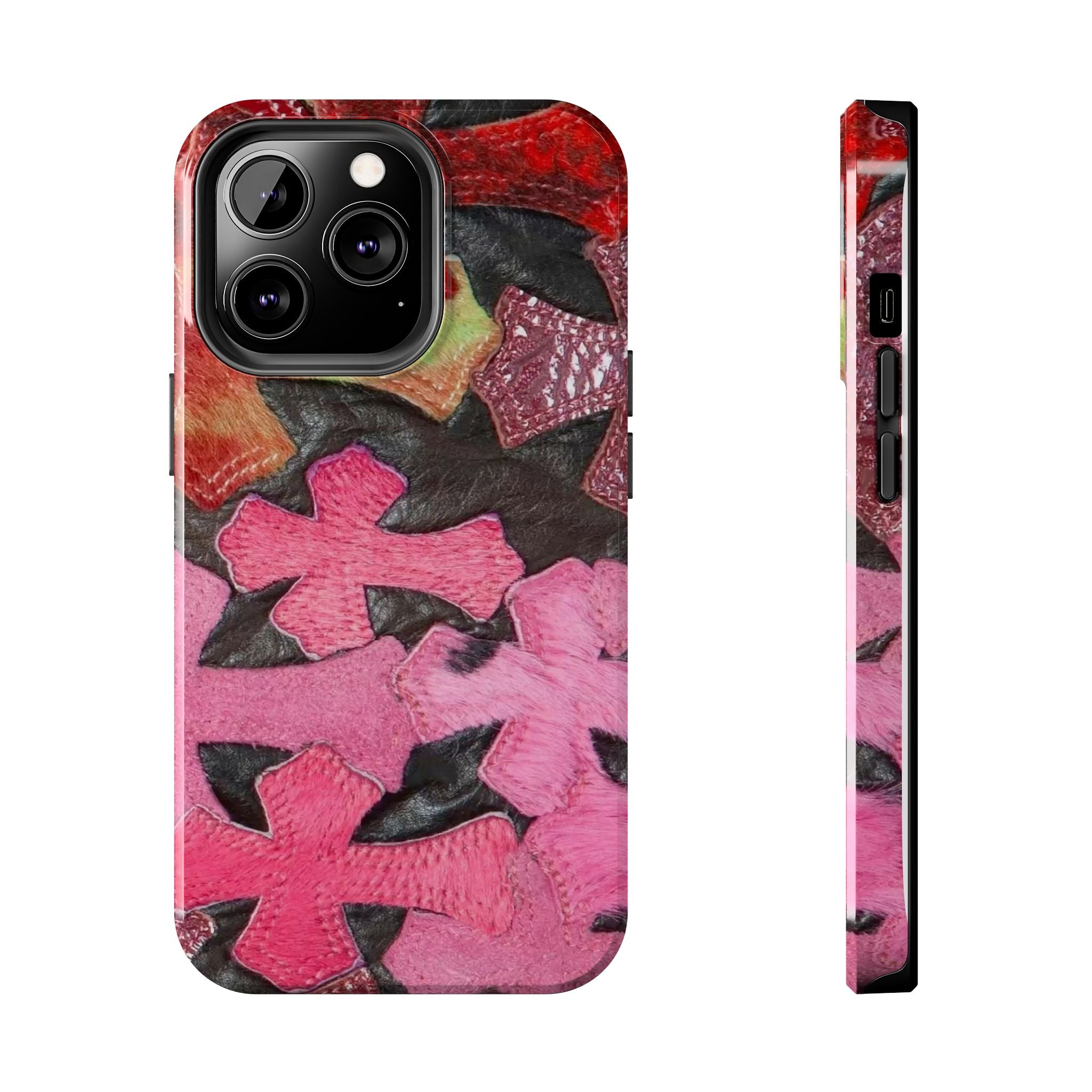 Pink Cross Phone Case