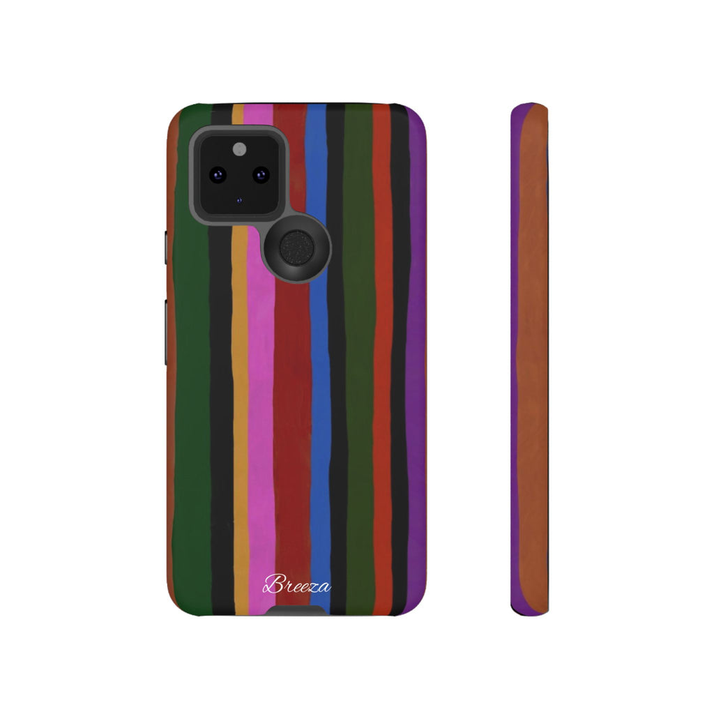 Colorful Striped Phone Case