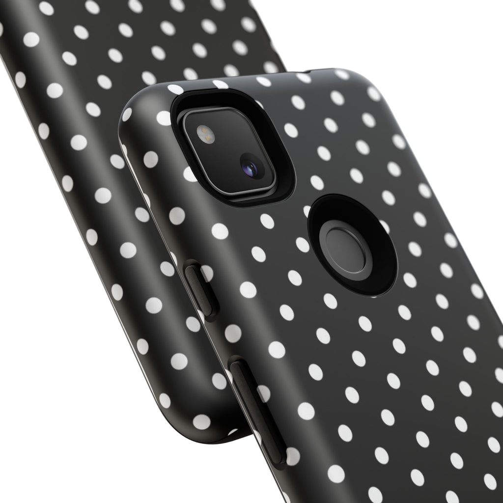 Black & White Polka Dot Phone Case