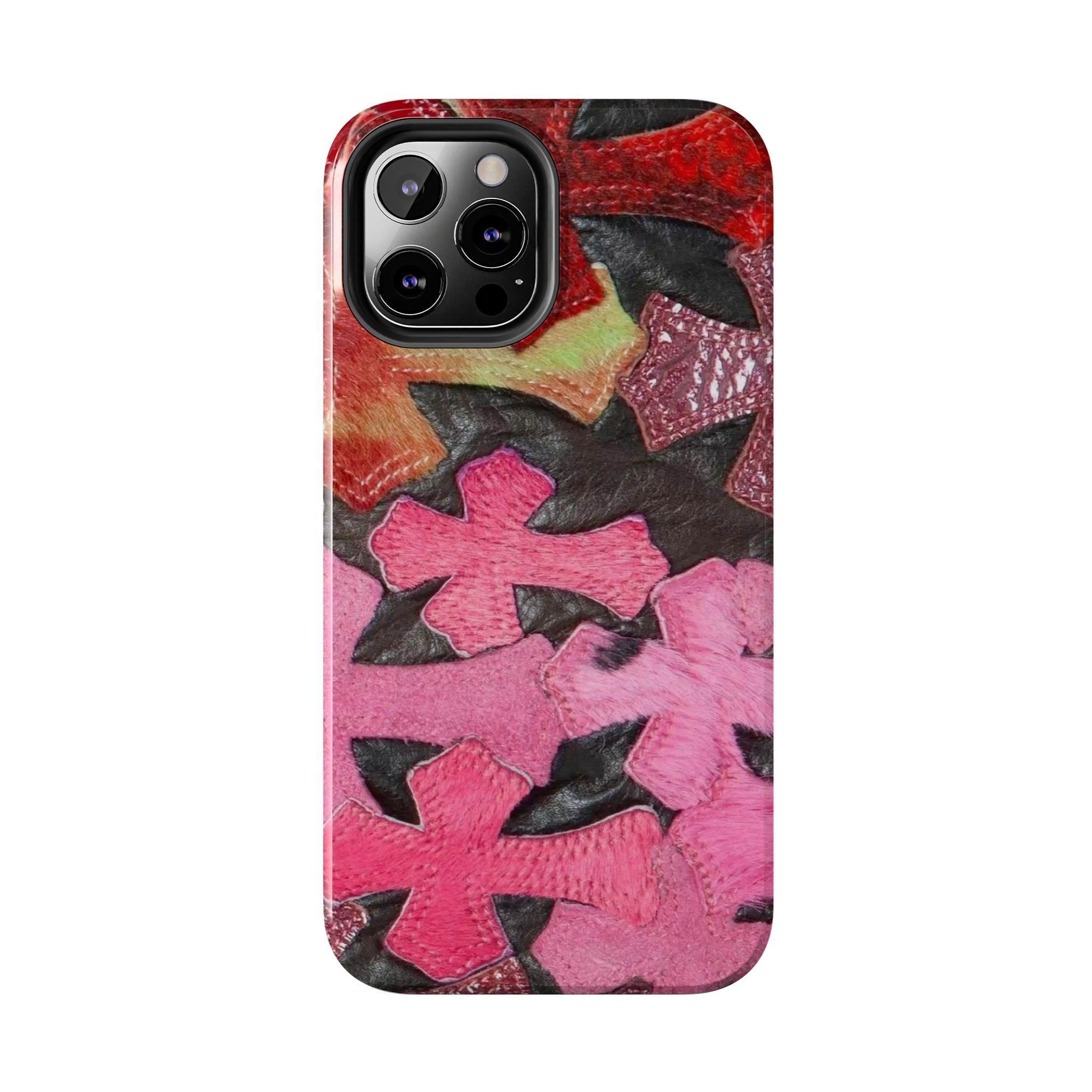 Pink Cross Phone Case