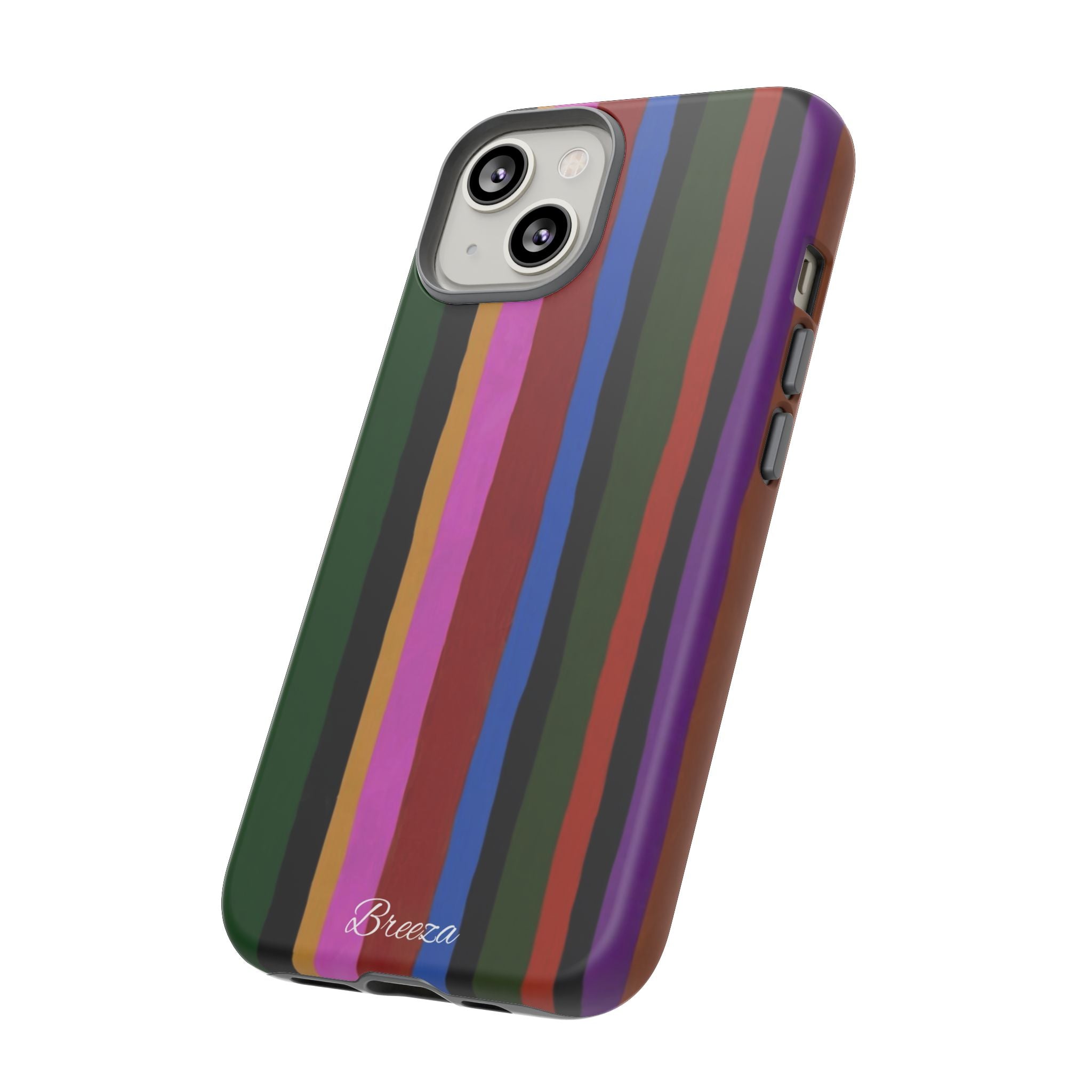 Colorful Striped Phone Case