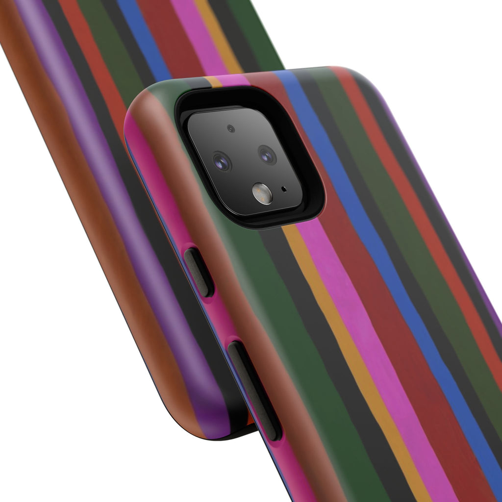 Colorful Striped Phone Case