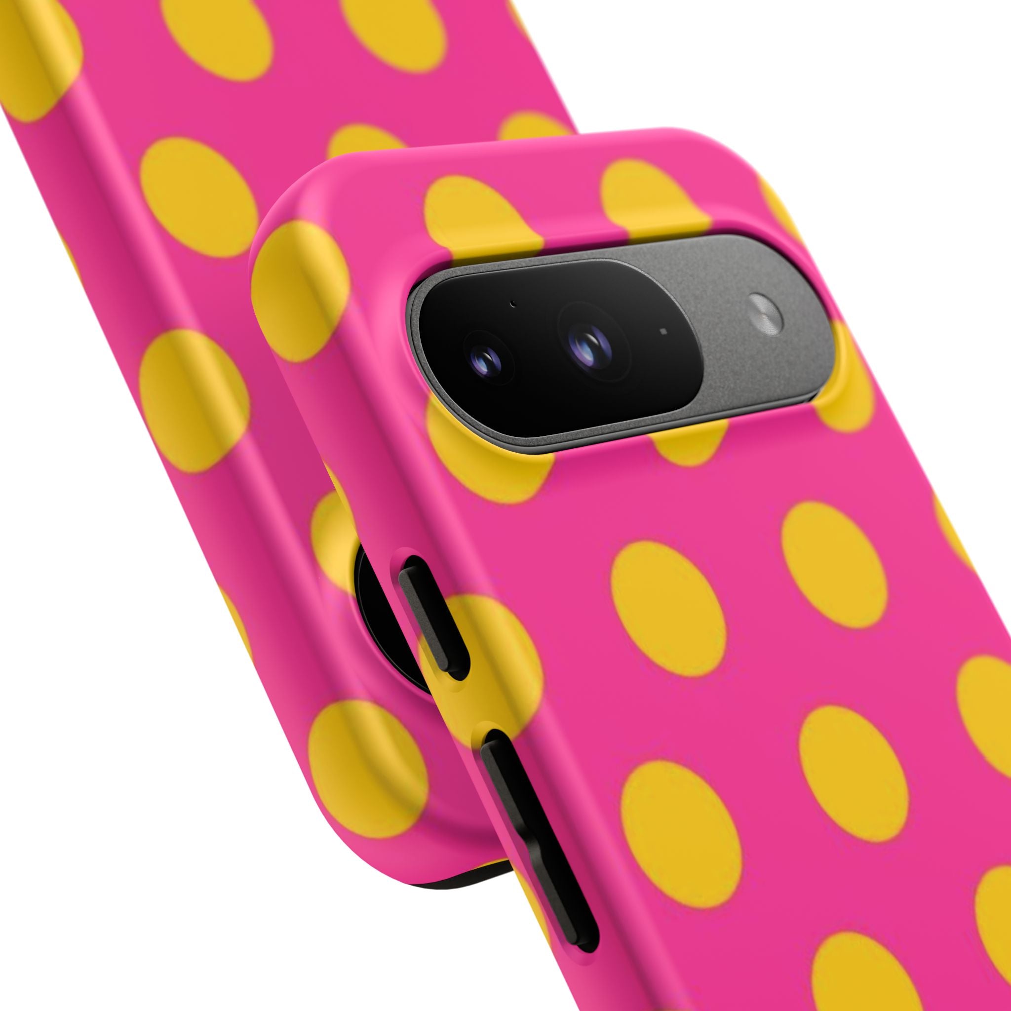 Pink & Yellow Dot Phone Case