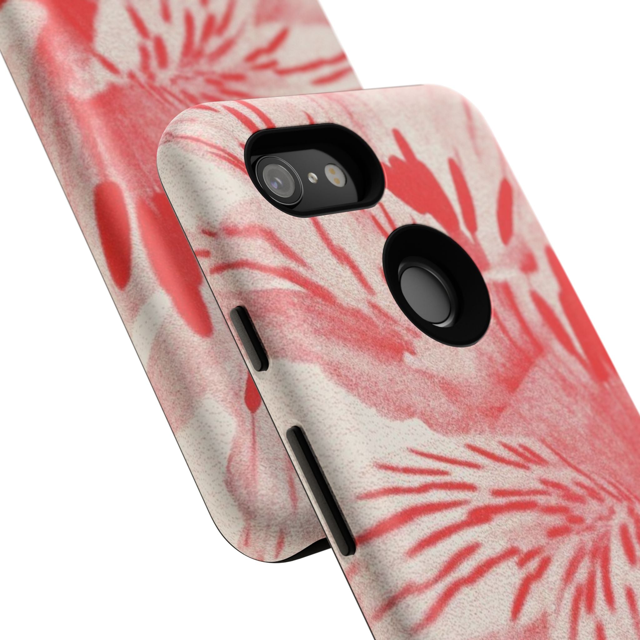 Red Floral Phone Case