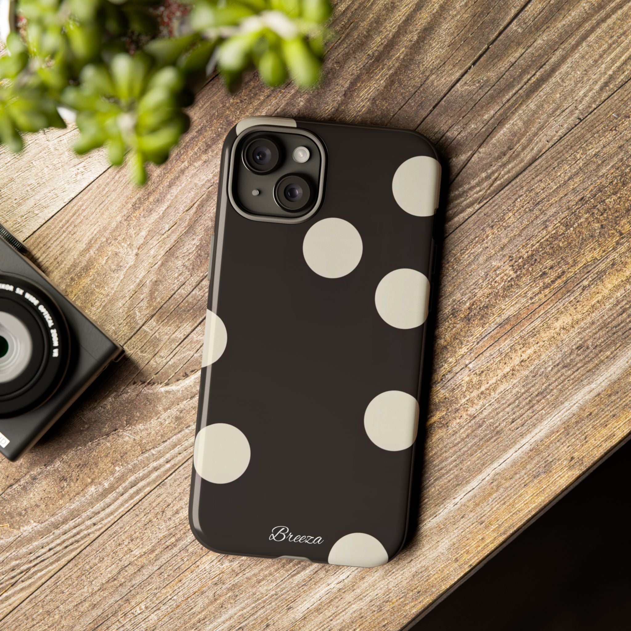 Stylish Polka Dot Phone Case