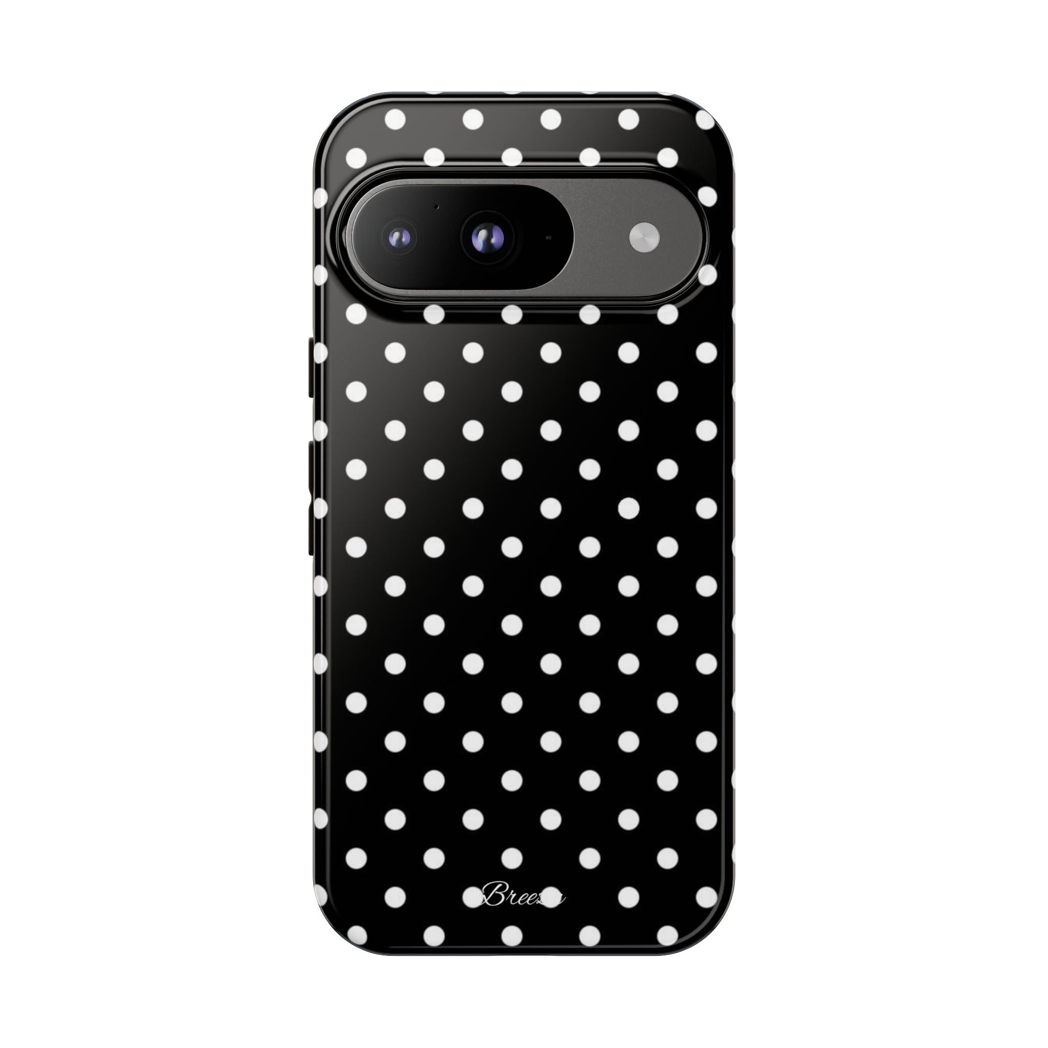 Black & White Polka Dot Phone Case