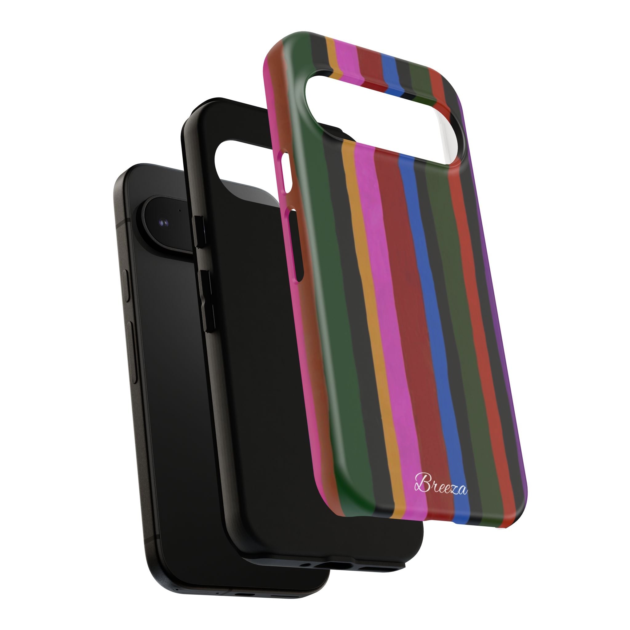 Colorful Striped Phone Case