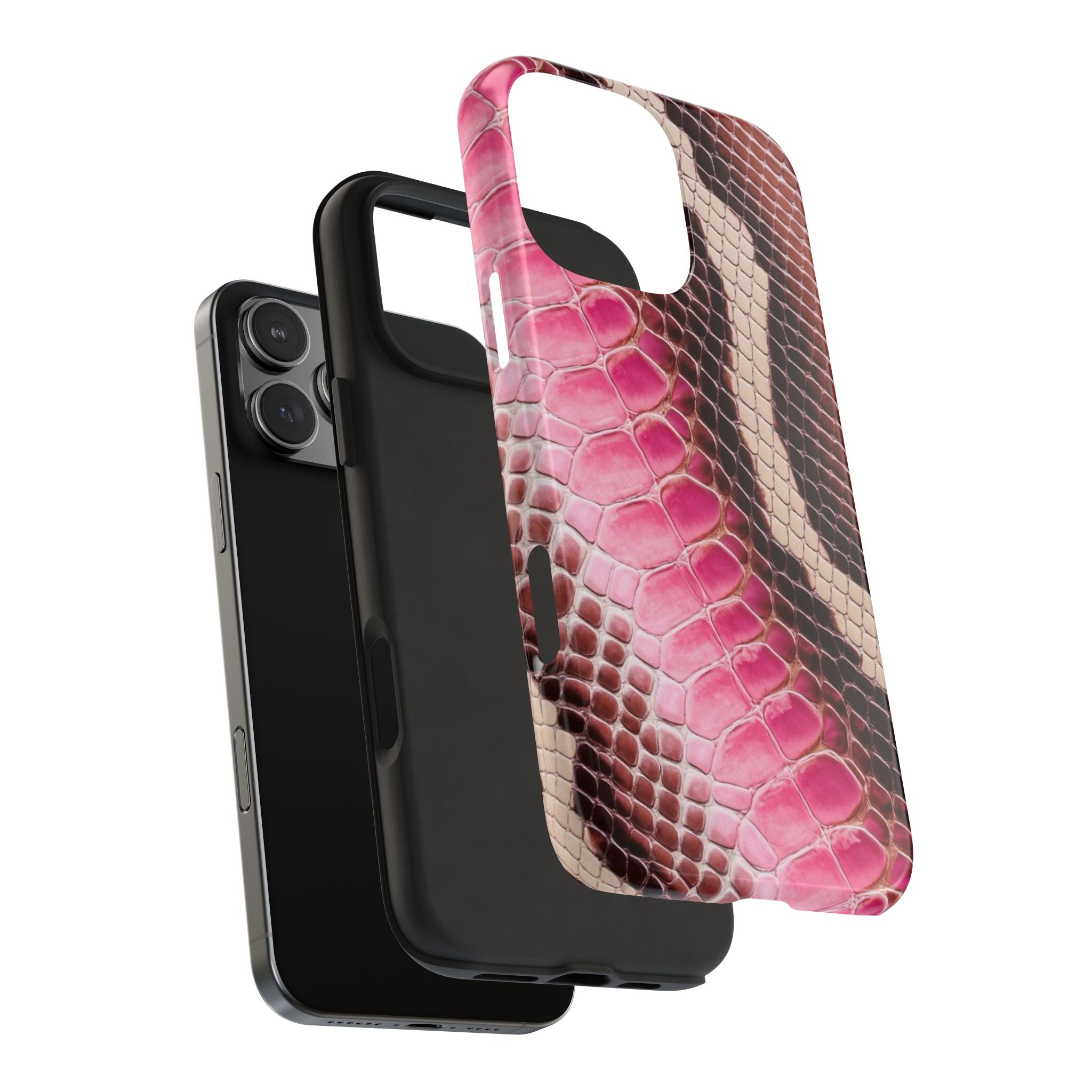 Stylish Snake Print Phone Case
