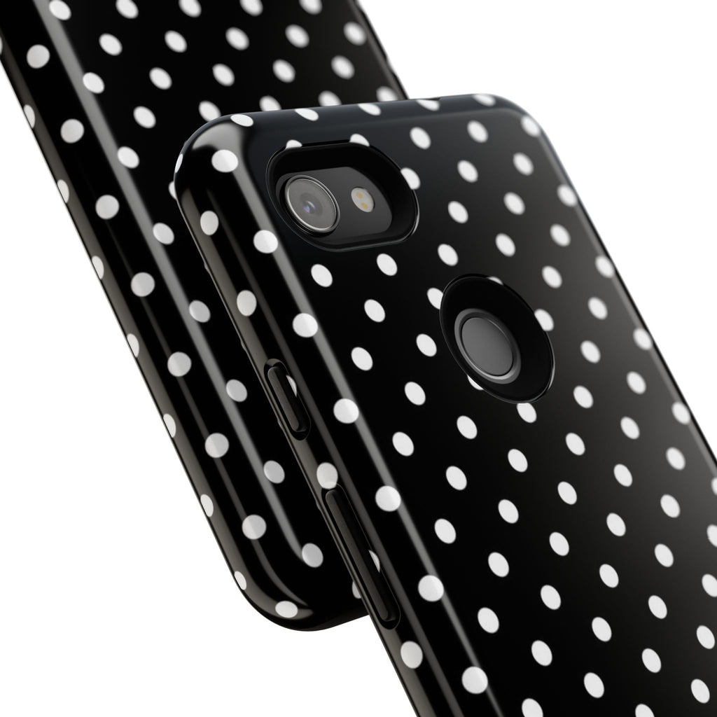 Black & White Polka Dot Phone Case