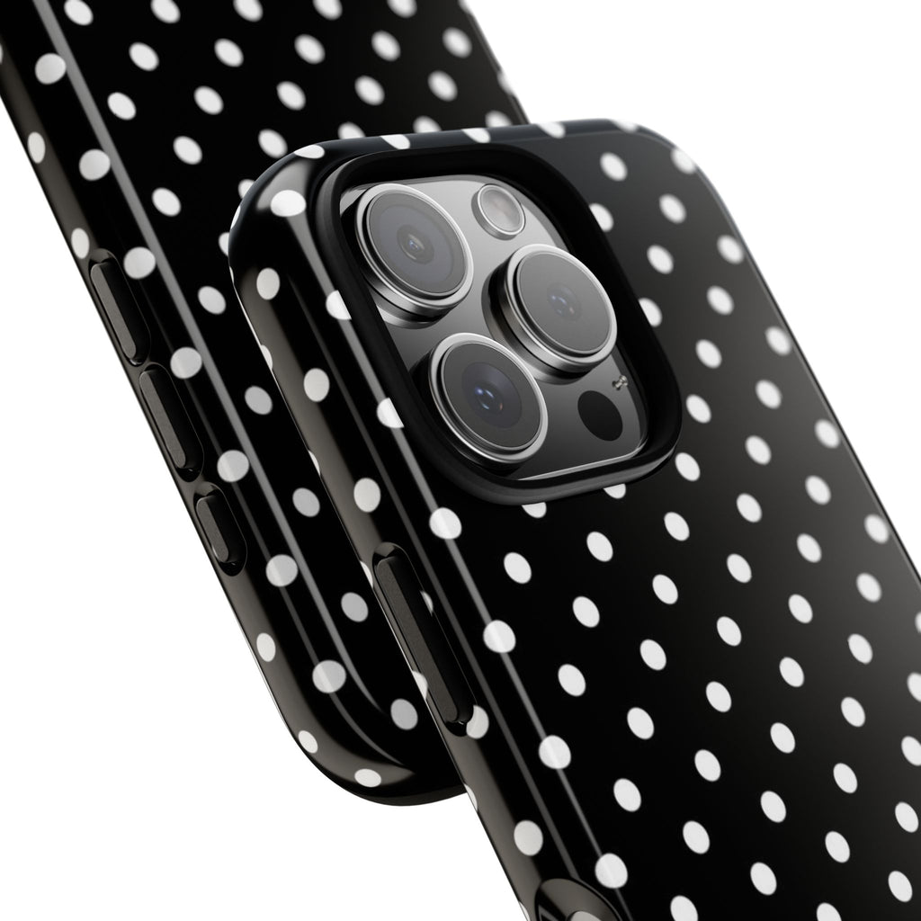 Black & White Polka Dot Phone Case