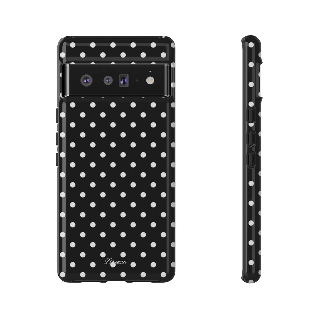 Black & White Polka Dot Phone Case