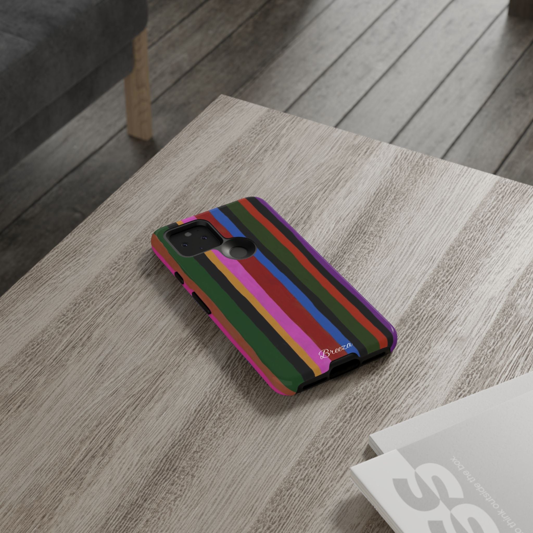 Colorful Striped Phone Case
