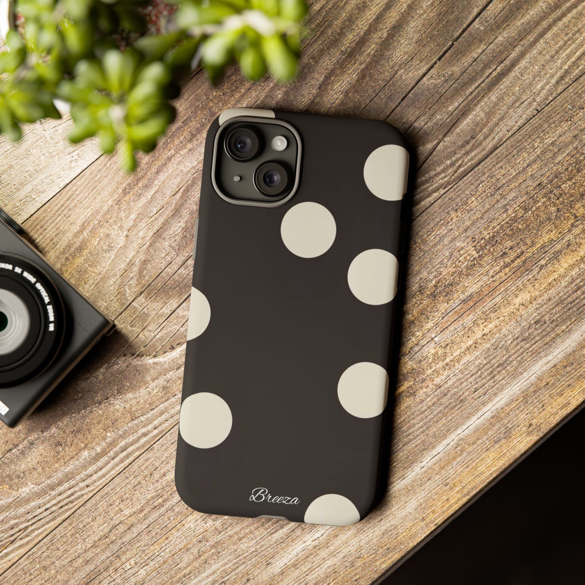 Stylish Polka Dot Phone Case