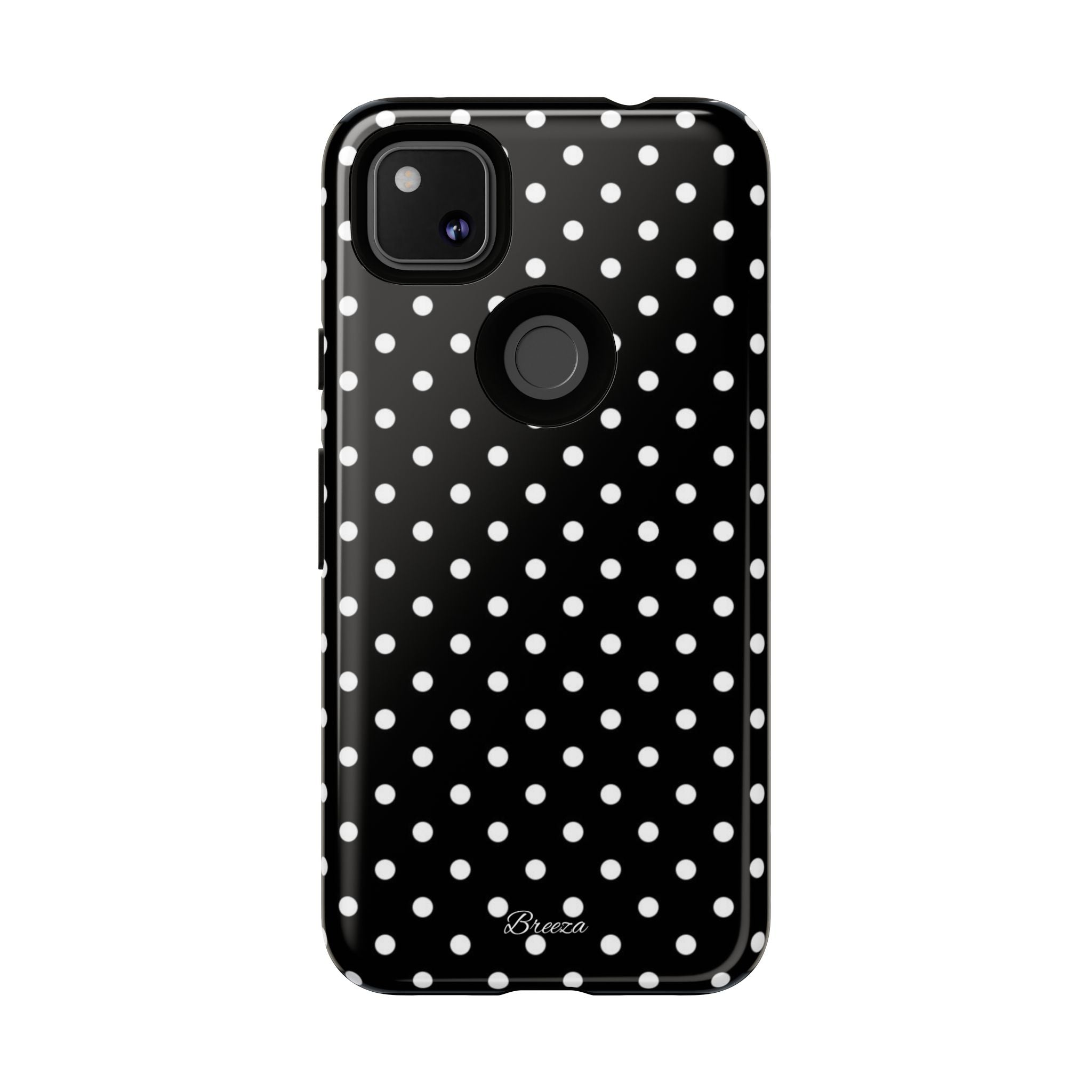 Black & White Polka Dot Phone Case