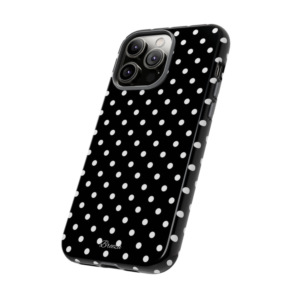 Black & White Polka Dot Phone Case