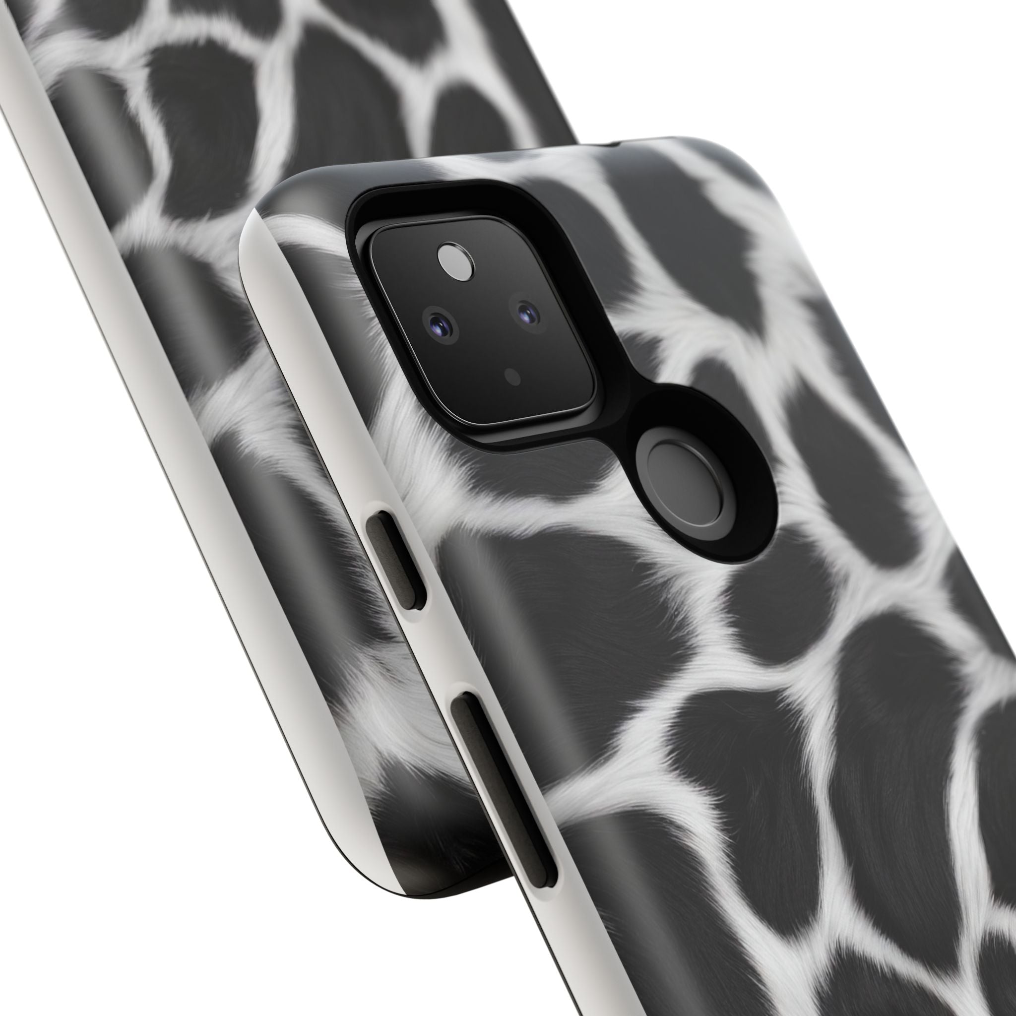 Furry Cow Print Phone Case