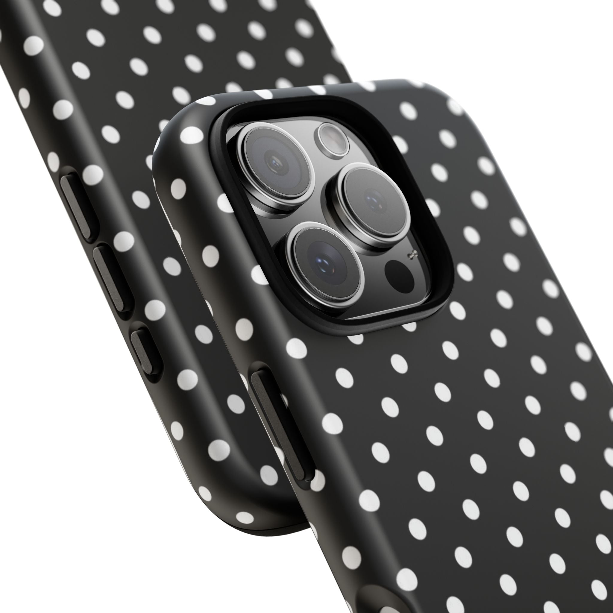 Black & White Polka Dot Phone Case