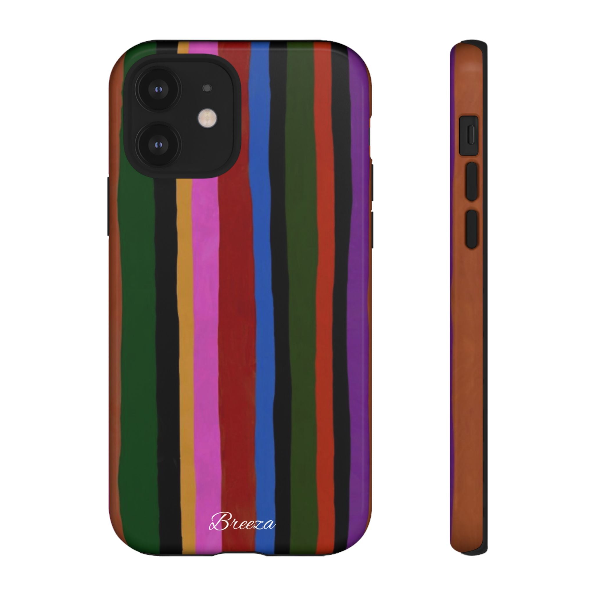 Colorful Striped Phone Case