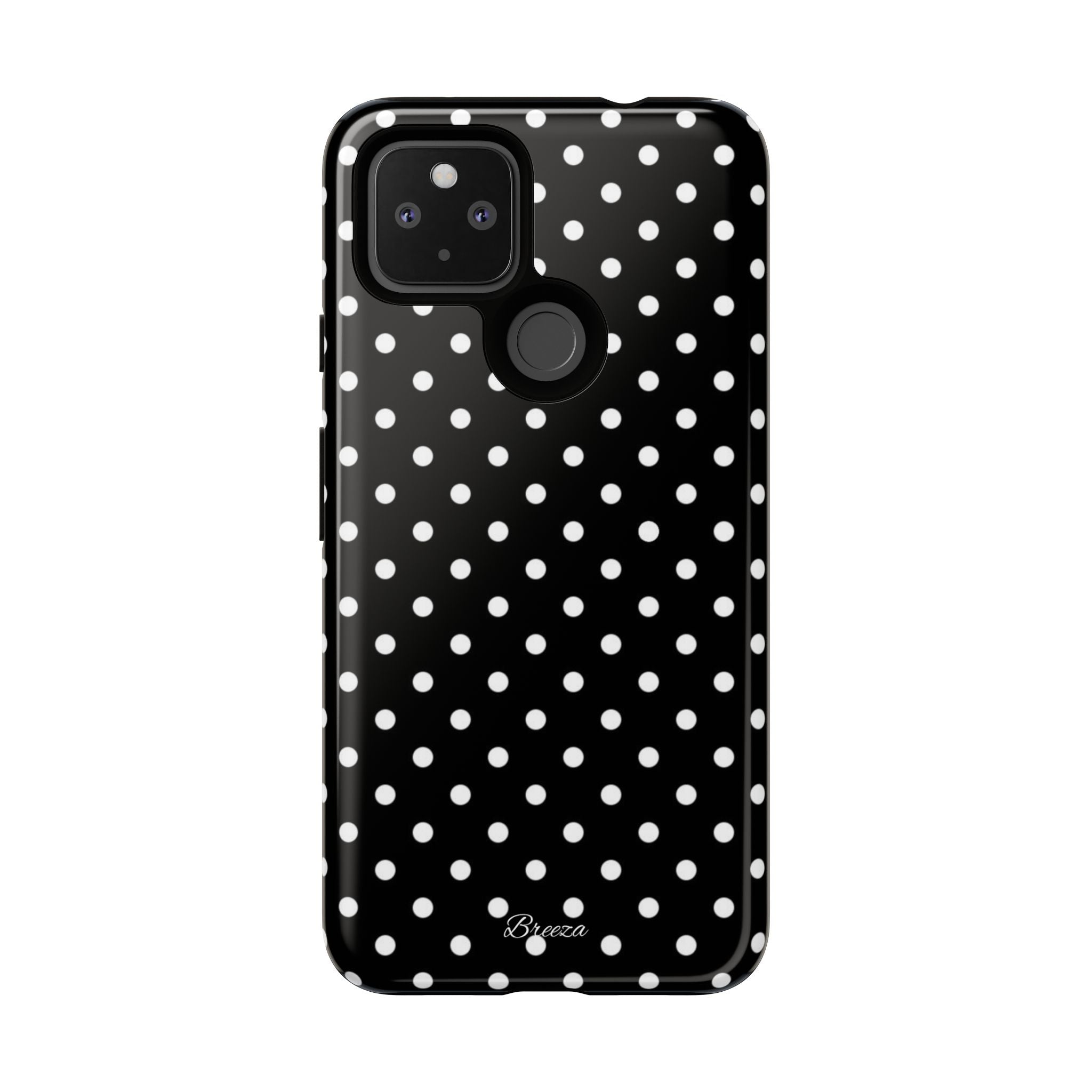 Black & White Polka Dot Phone Case