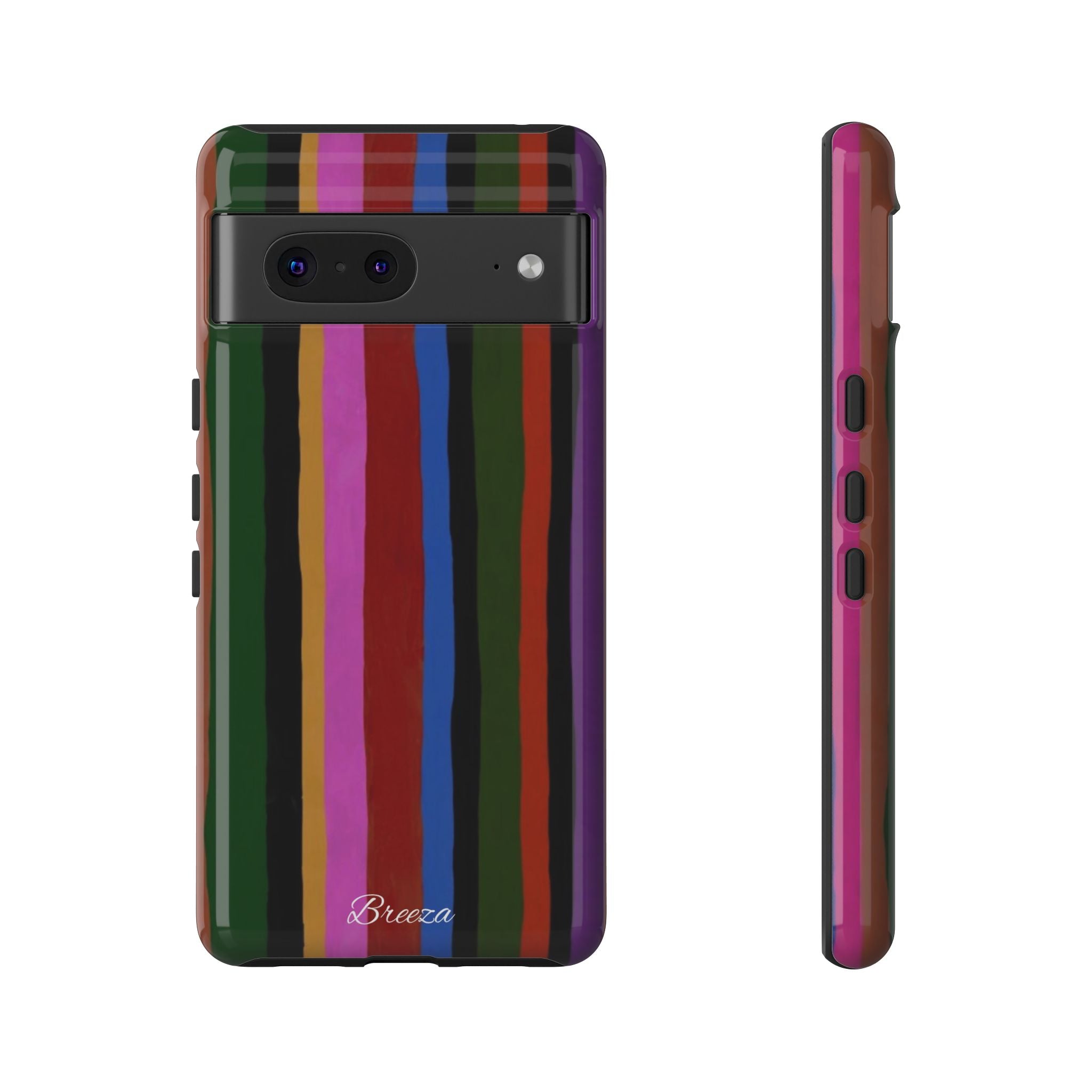 Colorful Striped Phone Case