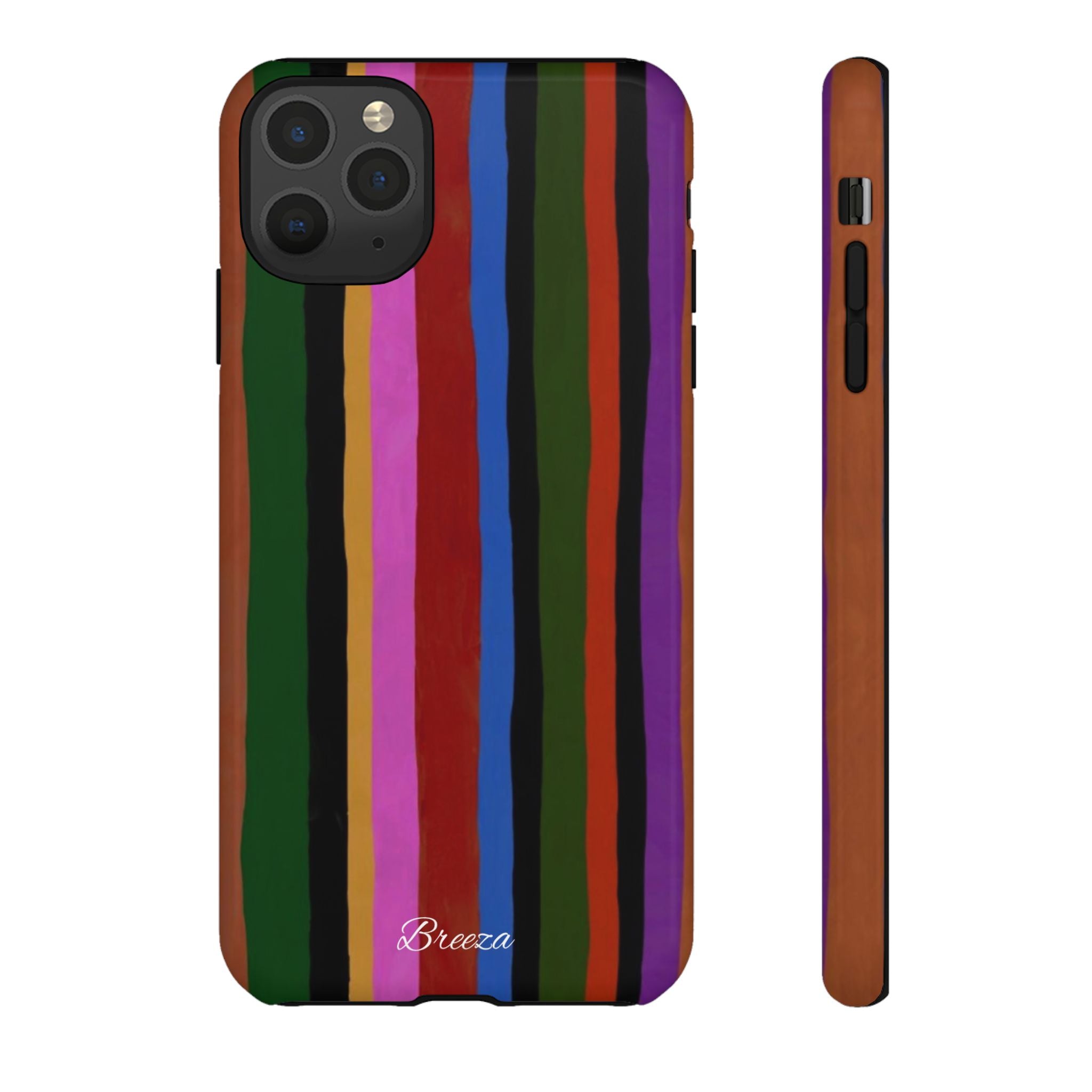 Colorful Striped Phone Case