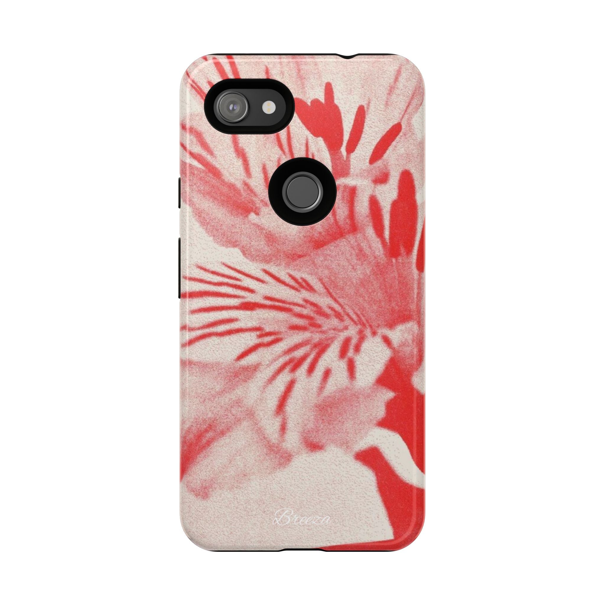 Red Floral Phone Case