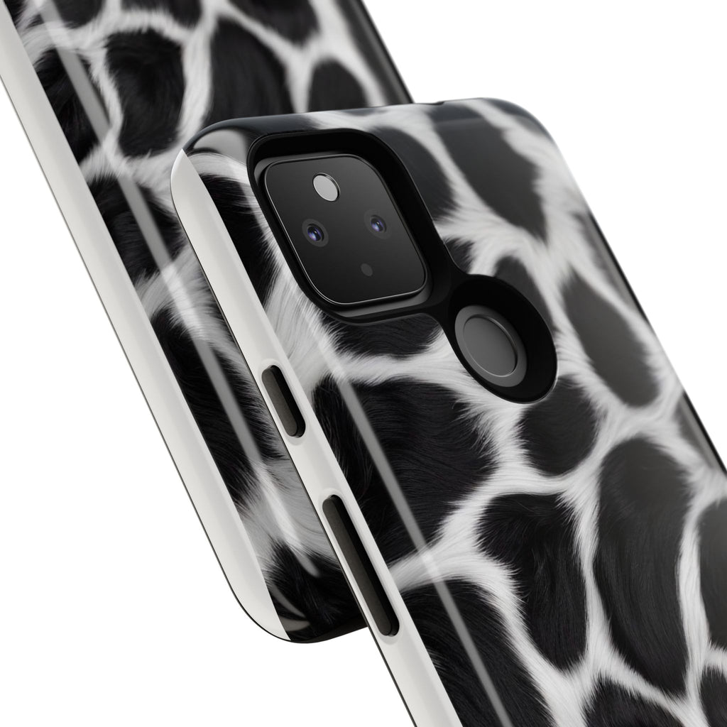 Furry Cow Print Phone Case