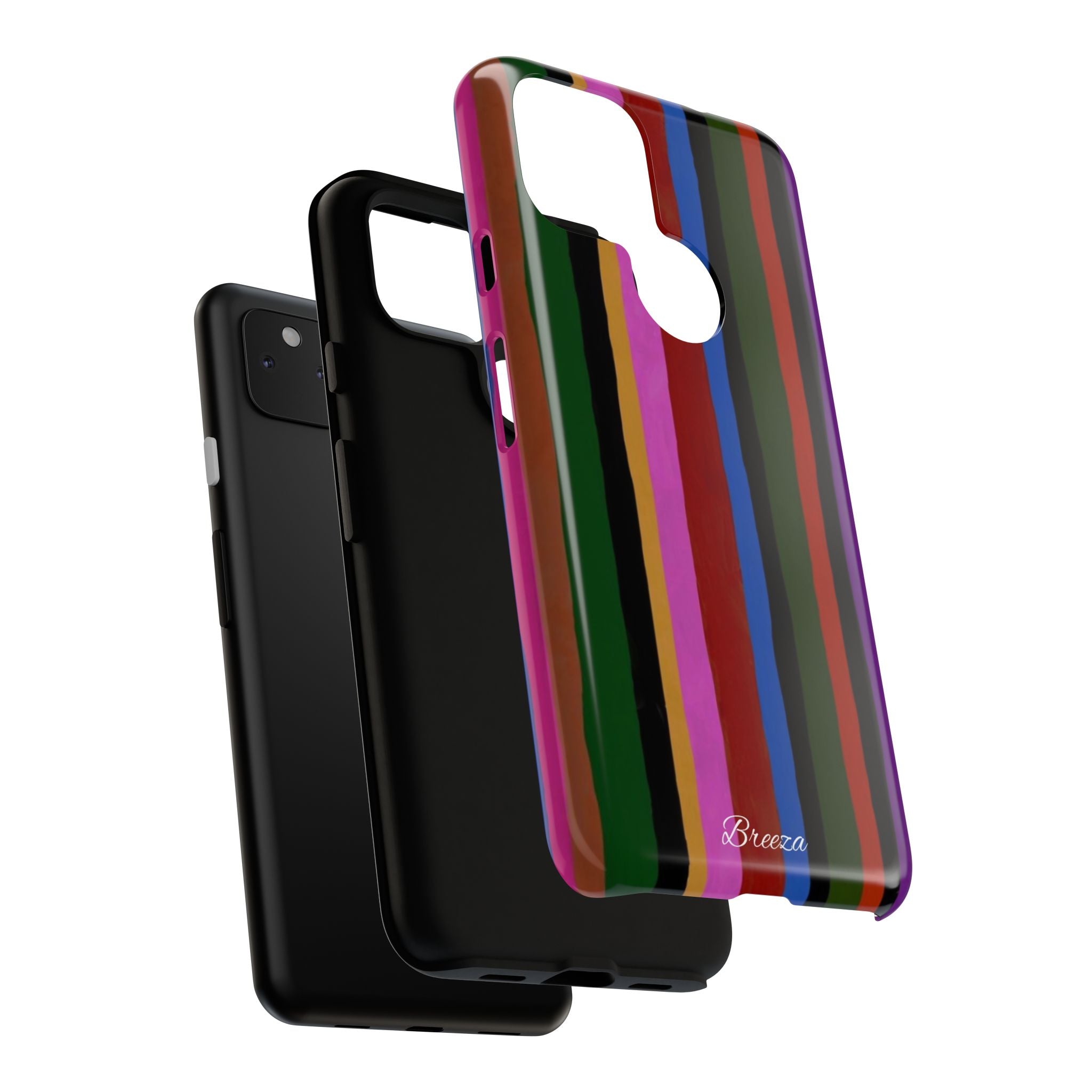 Colorful Striped Phone Case