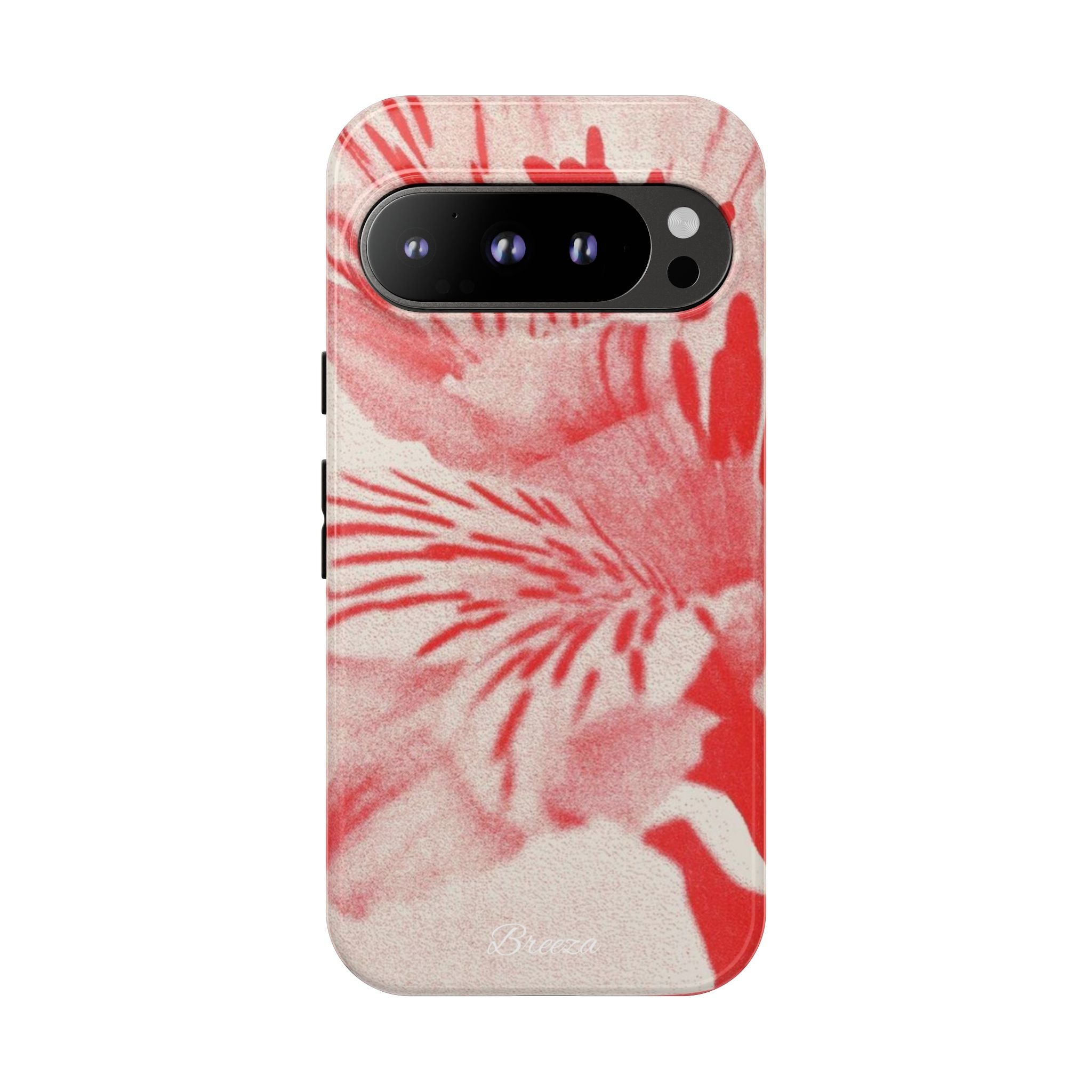 Red Floral Phone Case
