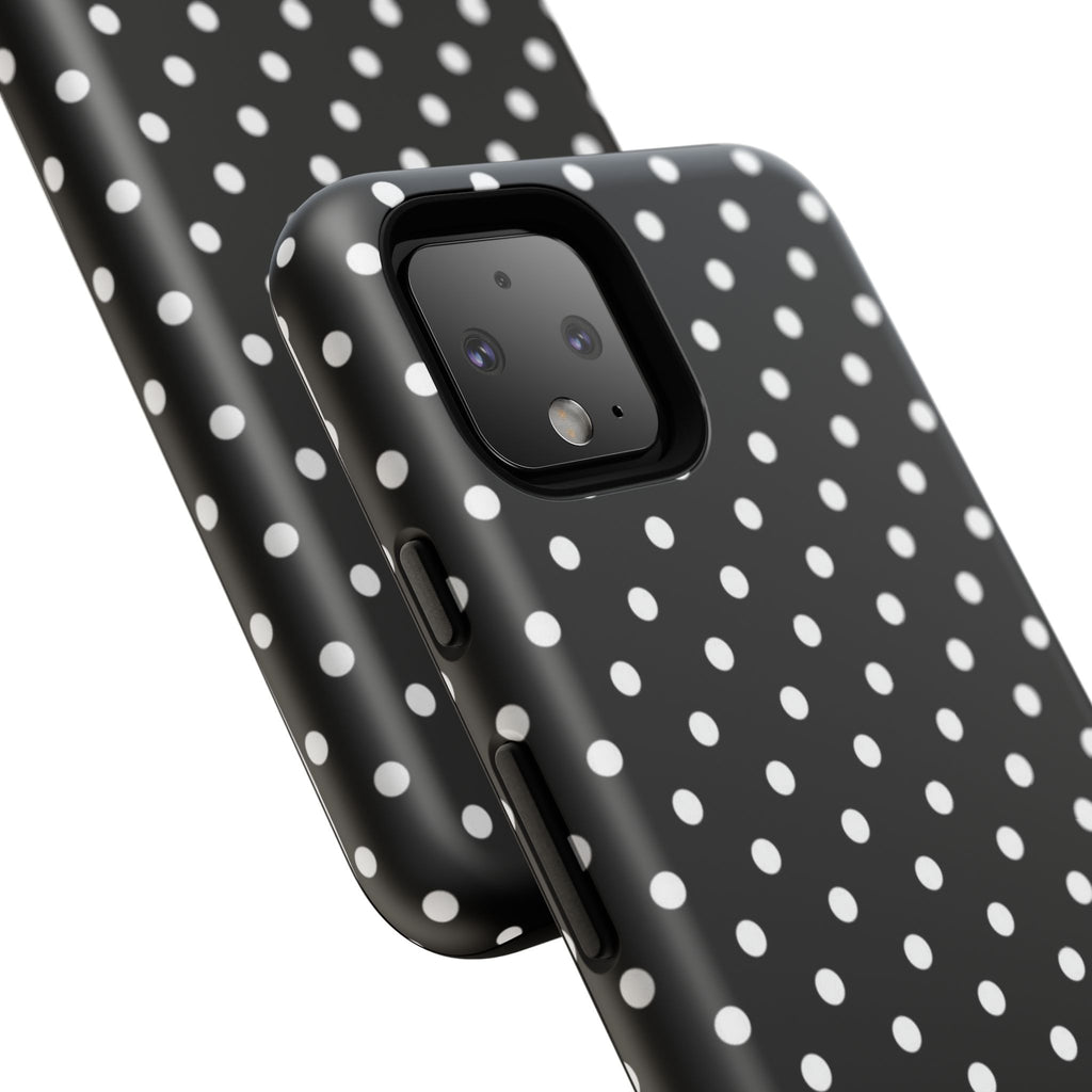 Black & White Polka Dot Phone Case