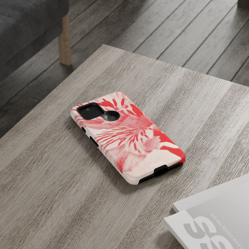 Red Floral Phone Case